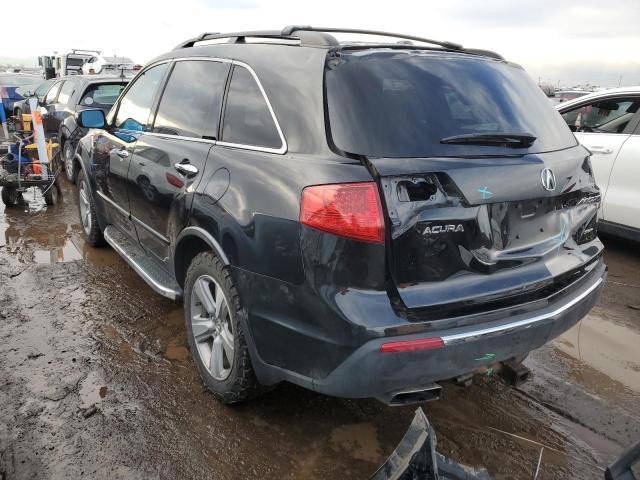 2HNYD2H66BH506257 - 2011 ACURA MDX TECHNOLOGY BLACK photo 2