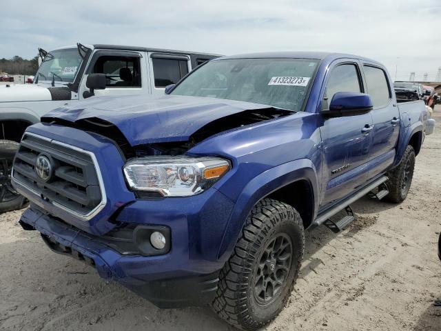 3TMAZ5CNXNM176153 - 2022 TOYOTA TACOMA DOUBLE CAB ლურჯი ფოტო 1