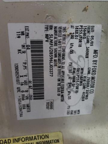 5LMFU28596LJ03377 - 2006 LINCOLN NAVIGATOR 米色 照片 13