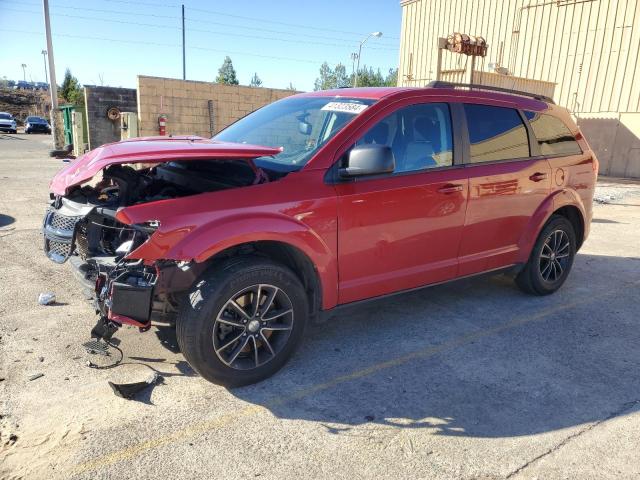 3C4PDCAB1HT708244 - 2017 DODGE JOURNEY SE RED photo 1