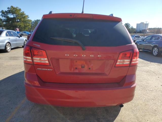 3C4PDCAB1HT708244 - 2017 DODGE JOURNEY SE RED photo 6