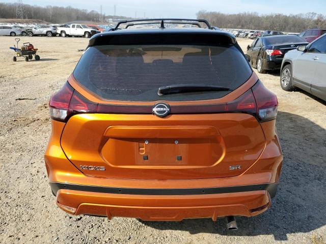 3N1CP5DV3NL480432 - 2022 NISSAN KICKS SR ORANGE photo 6