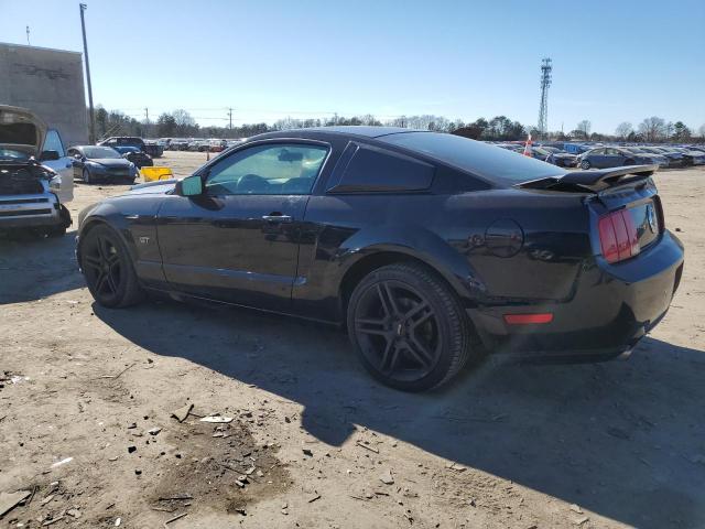 1ZVFT82H865257337 - 2006 FORD MUSTANG GT BLACK photo 2