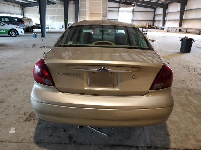 1FAFP55U51G260360 - 2001 FORD TAURUS SES GOLD photo 6