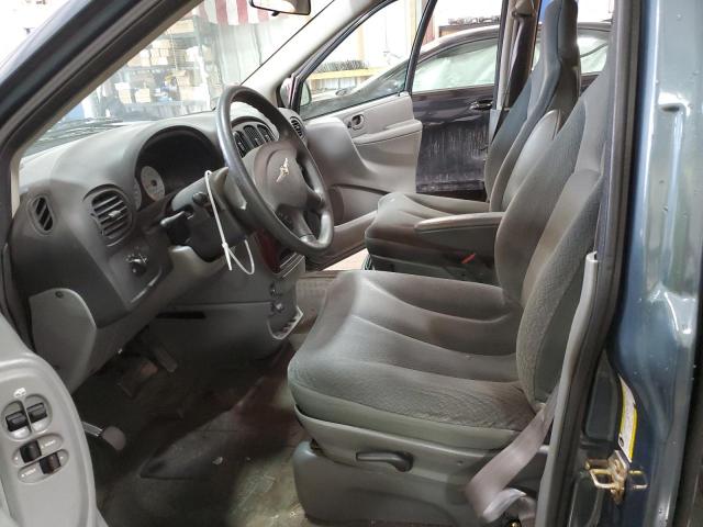 1C4GP45R35B329523 - 2005 CHRYSLER TOWN & COU ლურჯი ფოტო 7