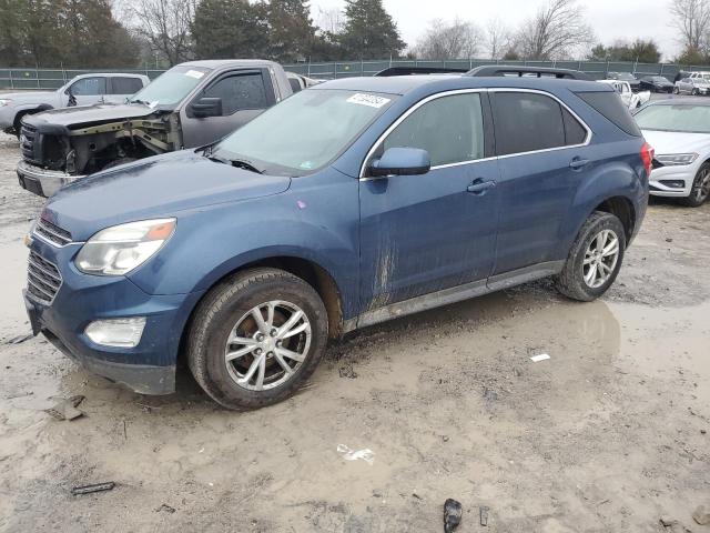 2GNFLFEK3G6201480 - 2016 CHEVROLET EQUINOX LT BLUE photo 1