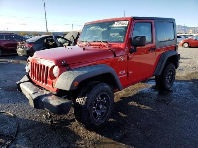 1J4FA24149L717173 - 2009 JEEP WRANGLER X RED photo 1