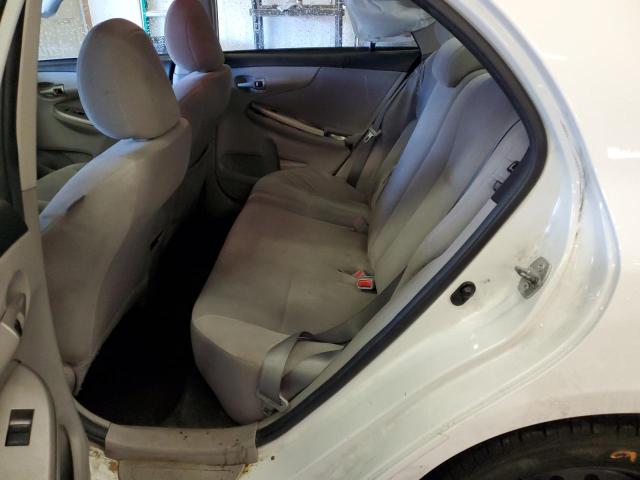 5YFBU4EE3CP063743 - 2012 TOYOTA COROLLA BASE WHITE photo 10