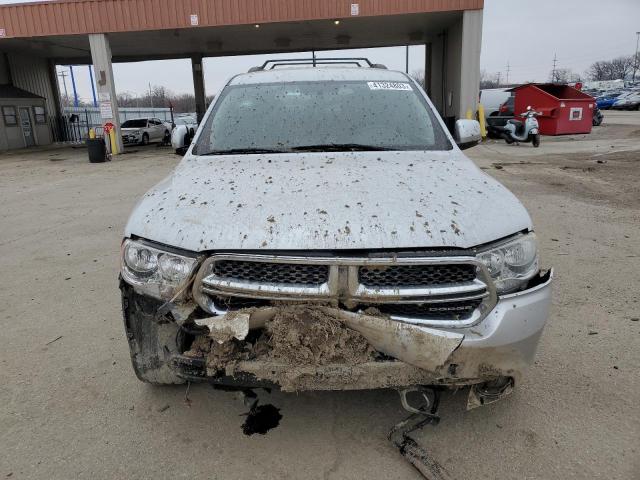 1C4RDJDG2CC107529 - 2012 DODGE DURANGO CREW SILVER photo 5