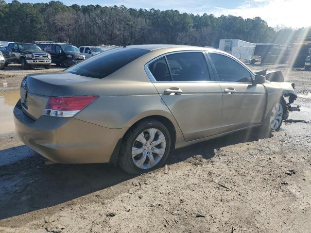 1HGCP26319A019395 - 2009 HONDA ACCORD LX GOLD photo 3