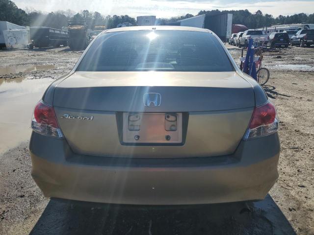 1HGCP26319A019395 - 2009 HONDA ACCORD LX GOLD photo 6