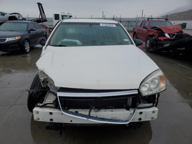 1G1ZS51826F101266 - 2006 CHEVROLET MALIBU LS WHITE photo 5