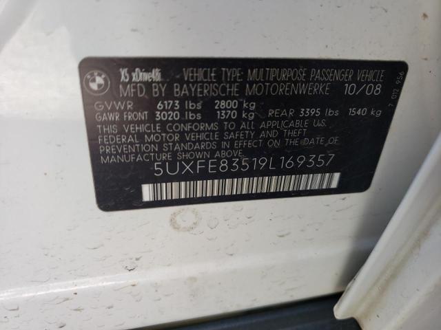 5UXFE83519L169357 - 2009 BMW X5 XDRIVE48I Ağ foto 13