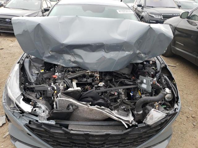 KMHLL4AG5NU350985 - 2022 HYUNDAI ELANTRA SE GRAY photo 11