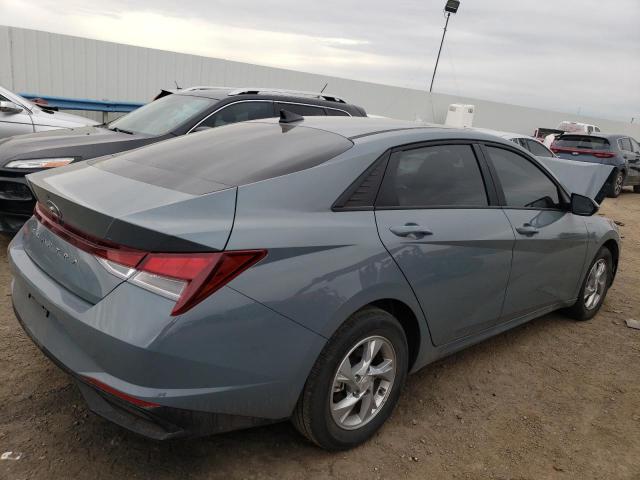 KMHLL4AG5NU350985 - 2022 HYUNDAI ELANTRA SE GRAY photo 3