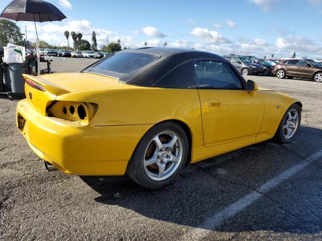 JHMAP21415S004100 - 2005 HONDA S2000 YELLOW photo 3