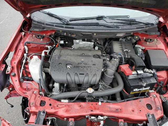 JA32U2FU6HU009601 - 2017 MITSUBISHI LANCER ES RED photo 11