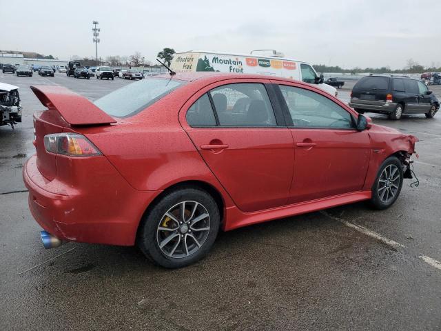 JA32U2FU6HU009601 - 2017 MITSUBISHI LANCER ES RED photo 3