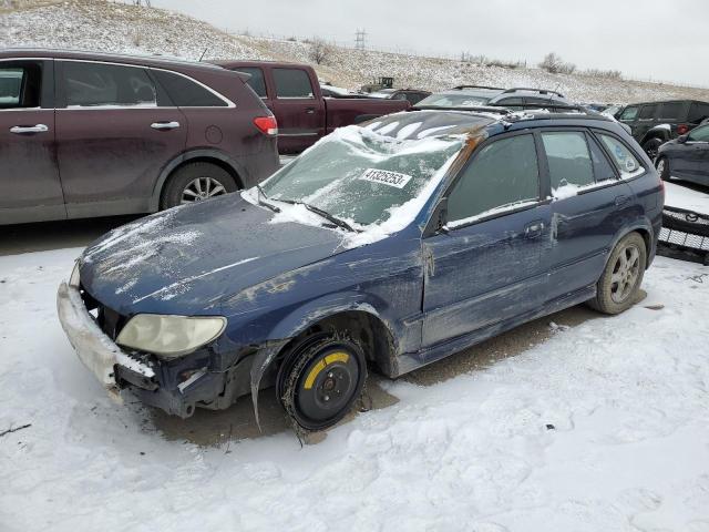 JM1BJ245921565593 - 2002 MAZDA PROTEGE PR5 蓝色 照片 1