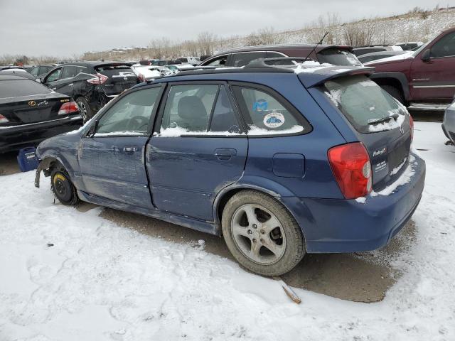 JM1BJ245921565593 - 2002 MAZDA PROTEGE PR5 蓝色 照片 2