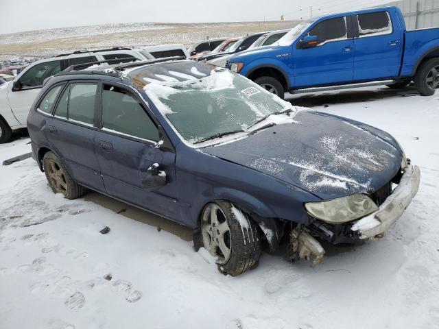 JM1BJ245921565593 - 2002 MAZDA PROTEGE PR5 蓝色 照片 4