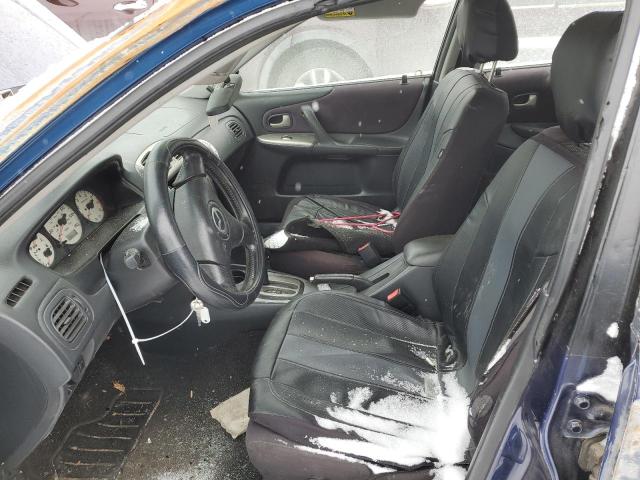 JM1BJ245921565593 - 2002 MAZDA PROTEGE PR5 蓝色 照片 7