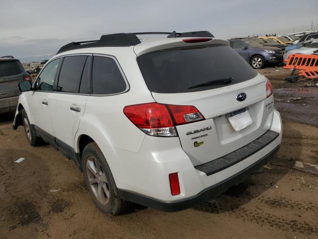 4S4BRBSC7D3294630 - 2013 SUBARU OUTBACK 2.5I LIMITED WHITE photo 2