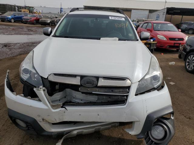 4S4BRBSC7D3294630 - 2013 SUBARU OUTBACK 2.5I LIMITED WHITE photo 5
