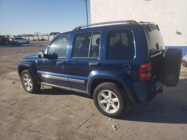 1J8GL58K35W619911 - 2005 JEEP LIBERTY LIMITED BLUE photo 2