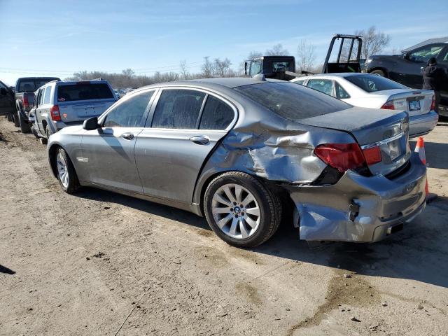 WBAKC6C50BC394821 - 2011 BMW 750I XI SILVER photo 2