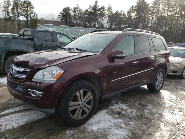 4JGBF71E47A202964 - 2007 MERCEDES-BENZ GL 450 4MATIC MAROON photo 1