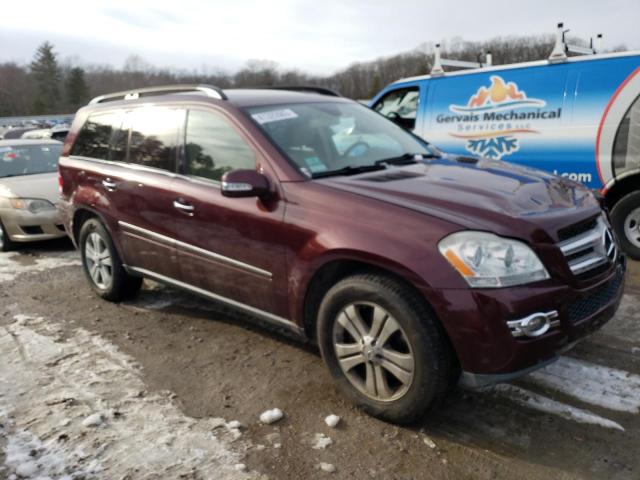 4JGBF71E47A202964 - 2007 MERCEDES-BENZ GL 450 4MATIC MAROON photo 4