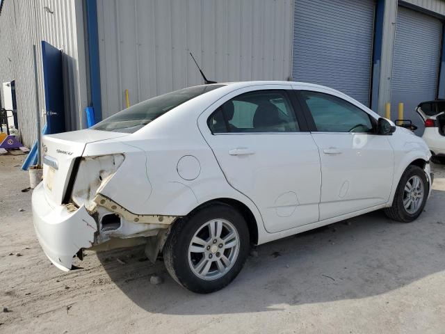 1G1JC5SH4E4219029 - 2014 CHEVROLET SONIC LT WHITE photo 3