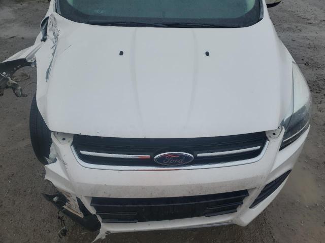 1FMCU0JX9EUC20374 - 2014 FORD ESCAPE TITANIUM WHITE photo 11