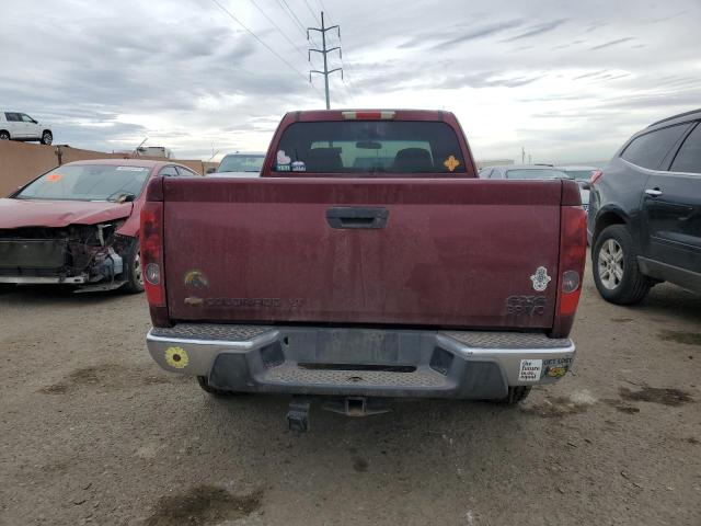 1GCDT199988173383 - 2008 CHEVROLET COLORADO BURGUNDY photo 6