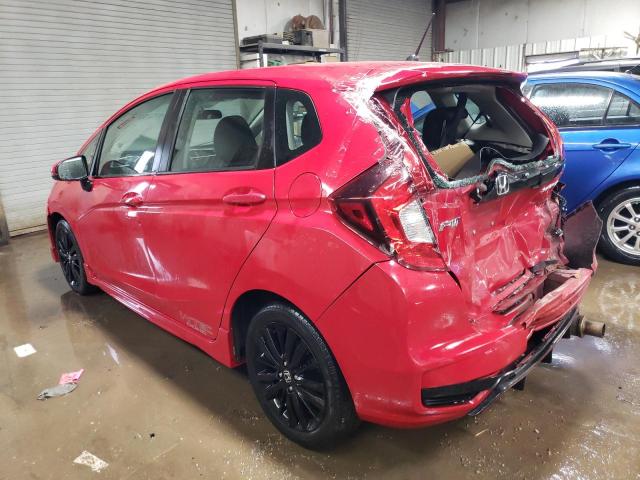 3HGGK5G6XJM711821 - 2018 HONDA FIT SPORT RED photo 2