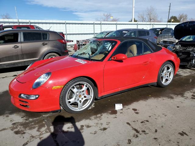 WP0CB29996S768707 - 2006 PORSCHE 911 CARRERA S CABRIOLET RED photo 1