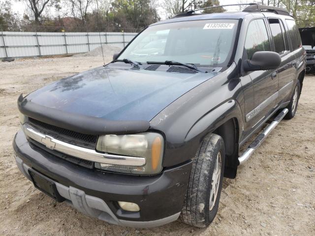 1GNES16S946209973 - 2004 CHEVROLET TRAILBLAZE EXT LS GRAY photo 2