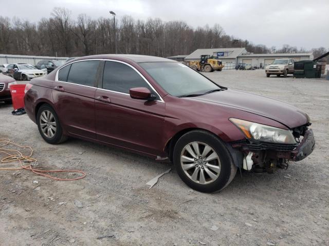 1HGCP2F81CA111965 - 2012 HONDA ACCORD EXL BURGUNDY photo 4