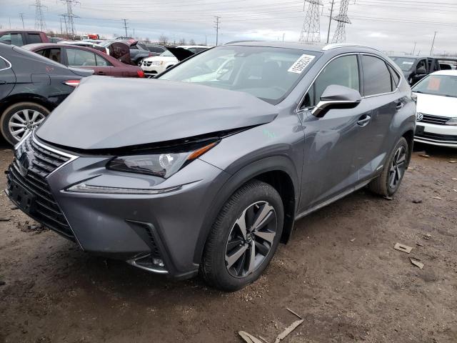 JTJBJRBZ7K2107525 - 2019 LEXUS NX 300H GRAY photo 1