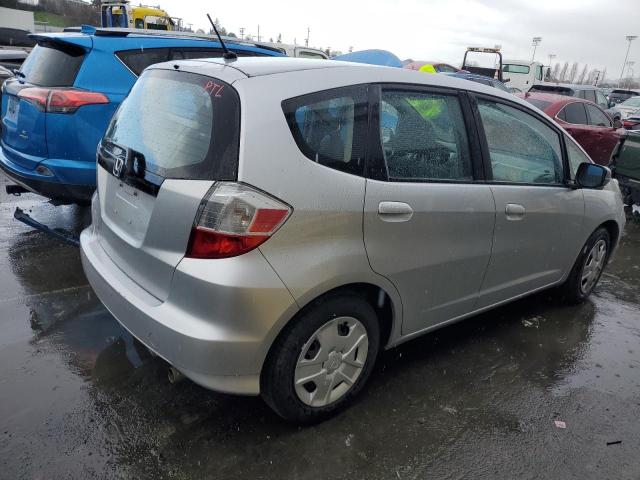 JHMGE8H32CC025349 - 2012 HONDA FIT SILVER photo 3