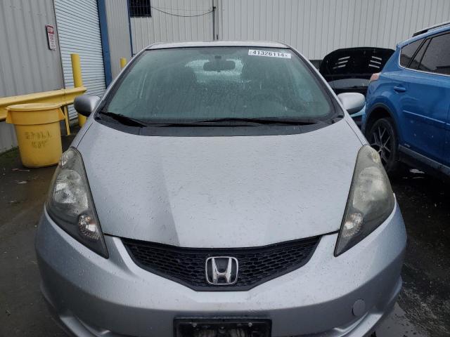 JHMGE8H32CC025349 - 2012 HONDA FIT SILVER photo 5