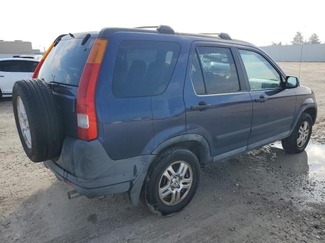 SHSRD78864U258733 - 2004 HONDA CR-V EX BLUE photo 3