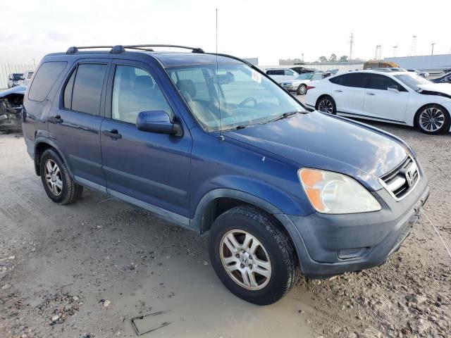 SHSRD78864U258733 - 2004 HONDA CR-V EX BLUE photo 4