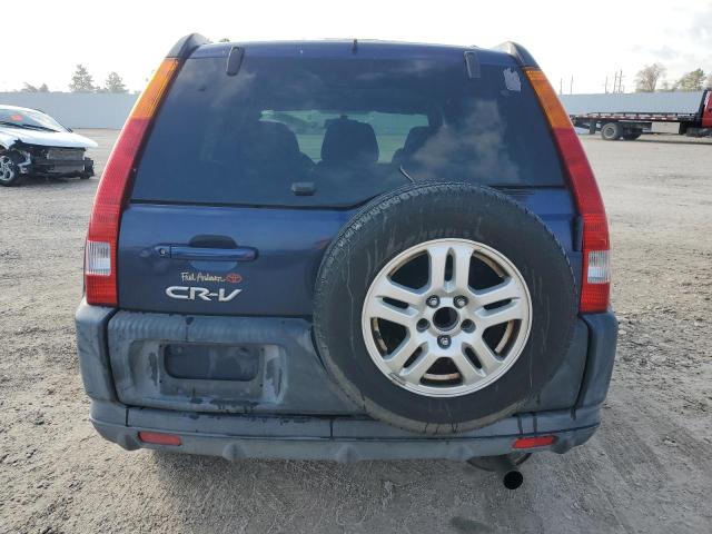 SHSRD78864U258733 - 2004 HONDA CR-V EX BLUE photo 6