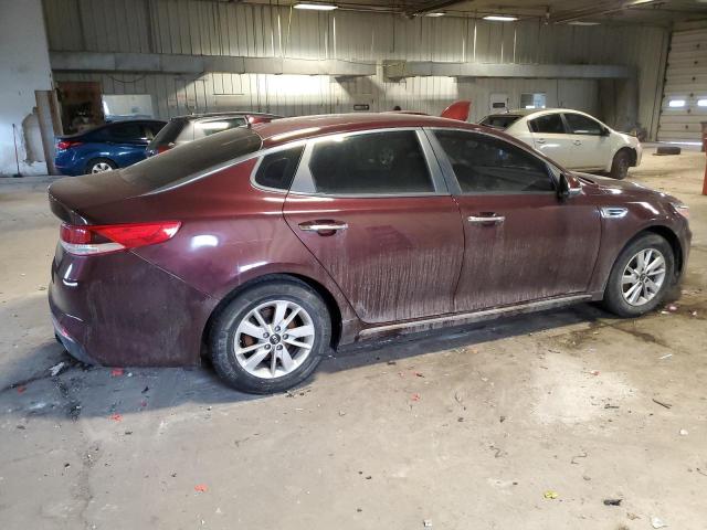 5XXGT4L37GG116906 - 2016 KIA OPTIMA LX MAROON photo 3