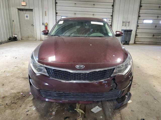 5XXGT4L37GG116906 - 2016 KIA OPTIMA LX MAROON photo 5