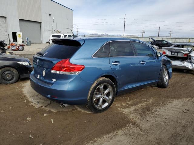 4T3BK3BB4AU039125 - 2010 TOYOTA VENZA BLUE photo 3