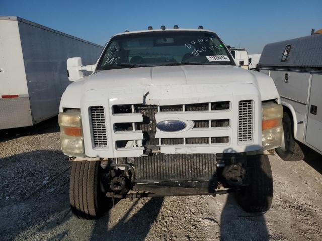 1FTWW31R48ED12957 - 2008 FORD F350 SRW SUPER DUTY WHITE photo 5