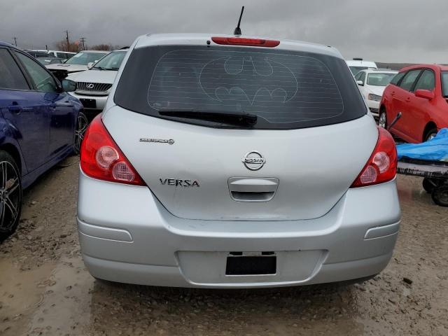 3N1BC13E37L379847 - 2007 NISSAN VERSA S SILVER photo 6